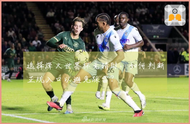 选择烽火世界杯竞猜时，如何判断正规入口以避免踩雷？